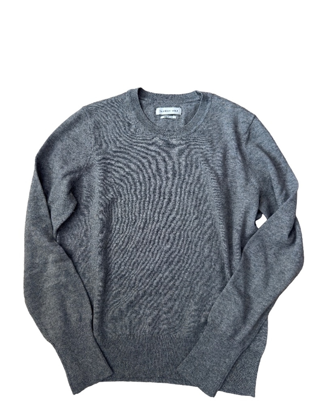 Isabel Marant Étoile Grey Cotton Wool Crewneck Sweater - size FR 40 / US 8